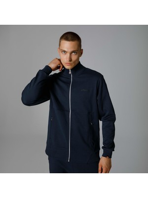 Ellesse Fermuarlı Trucker Erkek Sweat EM246