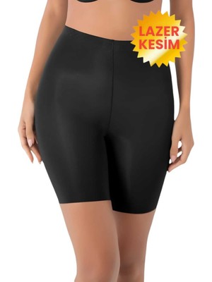 Uniquetrenders Kadın Dikişsiz Toparlayıcı Lazer Kesim Paçalı Korse