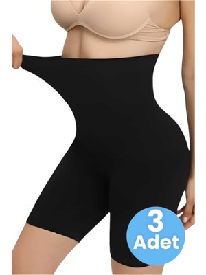 Uniquetrenders Kadın Toparlayıcı Dikişsiz Klasik Korse 3'lü Set