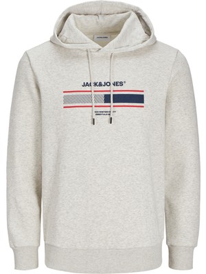 Erkek Gögüs Logo Baskili Kapüsonlu Sweatshirt - South