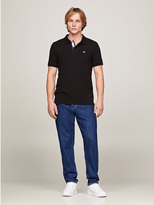 Tommy Hilfiger Erkek Tjm Slim Placket Polo T-Shirt