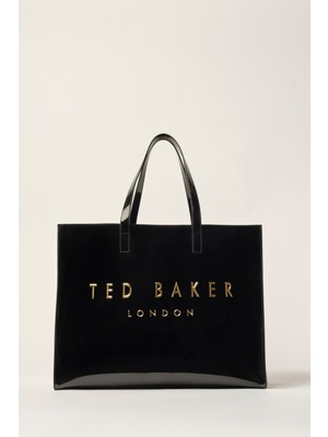 Ted Baker Ikonik Gold Baskı Büyük Çanta TBFW24FIB055