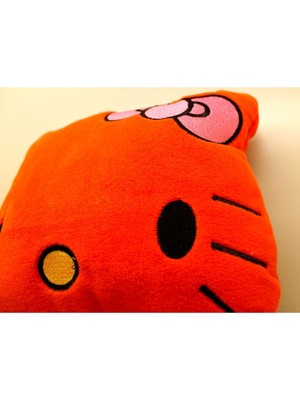 Turuncu Hello Kitty Yastık
