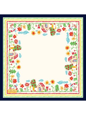 La Boutique Çocuk EŞARP-Ç08-70X70