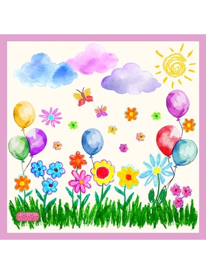 La Boutique Çocuk EŞARP-Ç04-70X70