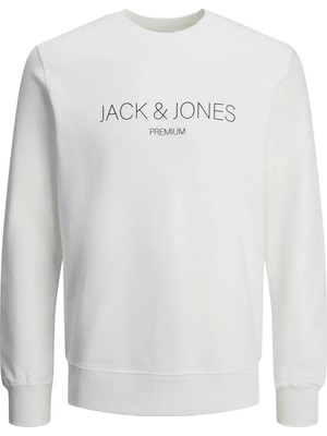 Jack & Jones Erkek Bisiklet Yaka Sweatshirt 12261873