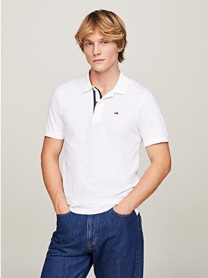 Tommy Hilfiger Erkek Tjm Slim Placket Polo T-Shirt