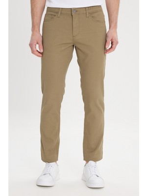 Altınyıldız Classics Slim Fit Dar Kesim 5 Cep Armürlü Esnek Pantolon