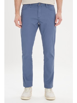 Altınyıldız Classics Slim Fit Dar Kesim 5 Cep Armürlü Esnek Pantolon