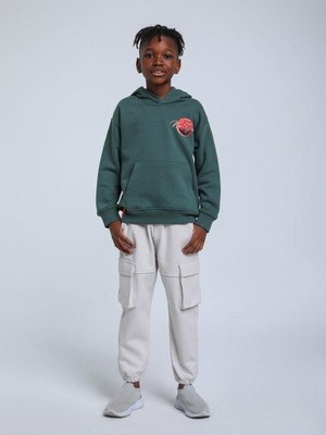 Jacklions Erkek Çocuk Beli Paçası Lastikli Kargo Eşofman Alt