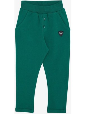 Breeze Erkek Bebek Pamuklu Düğmeli  Eşofman Alt