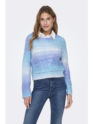 Only Onlcala Ls O-Neck cc Knt Açık Mavi 15324280