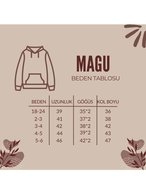 Magu Çocuk Disney Mickey Mouse Pamuklu Kapüşonlu Sweatshirt