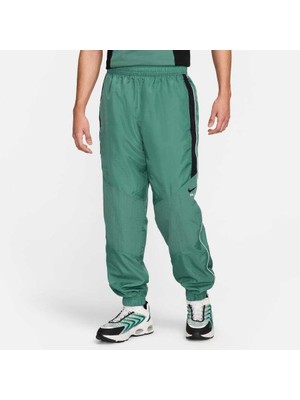 Nike Nsw Air Pant Woven Erkek Yeşil Loose Fit Spor Eşofman Altı FN7688