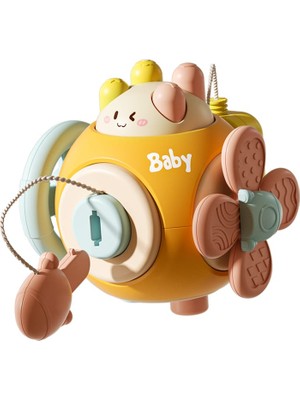 Tuto Baby Montessori 6'sı 1 Arada Eğitici ve Öğretici Duyusal Gelişim Oyuncağı