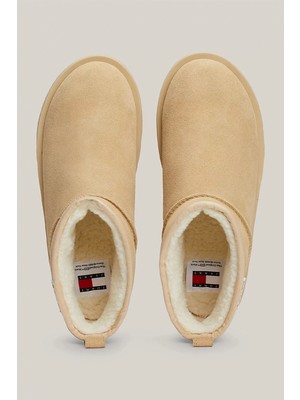 Tommy Hilfiger Tjw Suede Flatform  Boot Wl