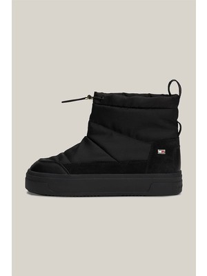 Tommy Hilfiger Flag Nylon Mını Snowboot