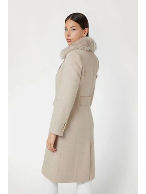 Nancy Fıt Coat Faux