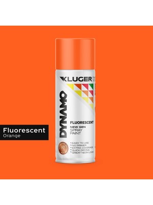 Kluger Sprey Boya Floresan Turuncu 452