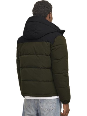 Jack & Jones 12258416 Jjeotto Puffer Jacket Sn Haki