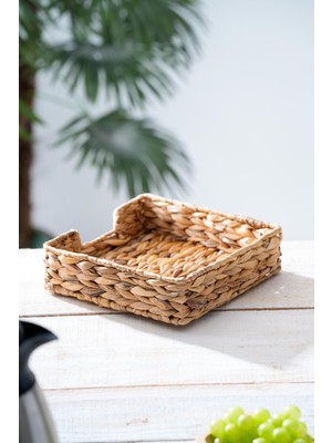 Acar Hasır Kare Peçetelik - 22 cm