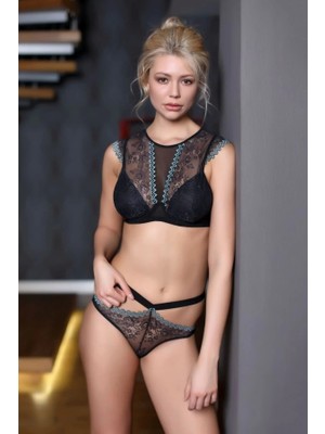 Beruflic Moonlight Desteksiz 313 Dantel Detaylı Sütyen ve Külot Takımı