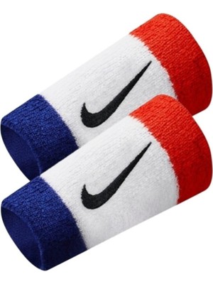 Nike Swoosh Doublewide Wristbands 2 Pk Unisex El Bilekliği N.000.1586.620.OS-KIRMIZI
