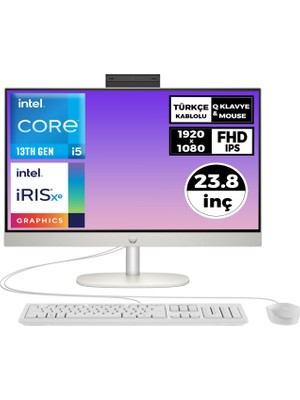 Hp Proone 240 G10 I5-1335U 16GB 512GB SSD 23.8" Fhd W11P All In One Pc 9H6H6ET 9
