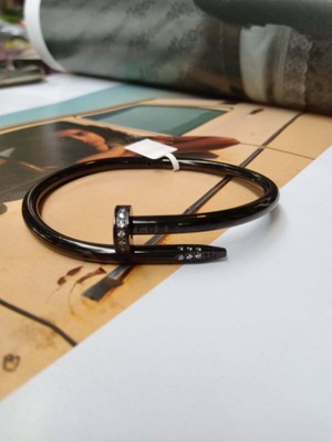 Defne Silver Erkek Deri Çelik Bileklik