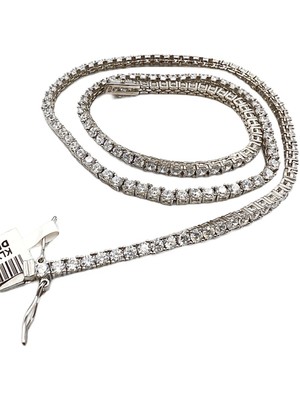 Defne Silver 2,5 mm 45 cm Suyolu Kolye