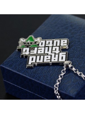 Geekland Grand Theft Auto V Metal Kolye | Gta 5 Charm Oyun Aksesuarı