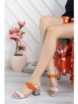 UYG Gökkuşağı Kadın Yazlık Soft Sandalet