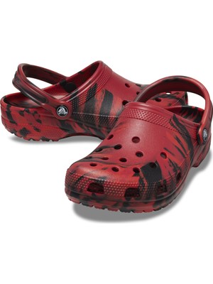 Crocs Classic Marbled Clog - Pepper/Black