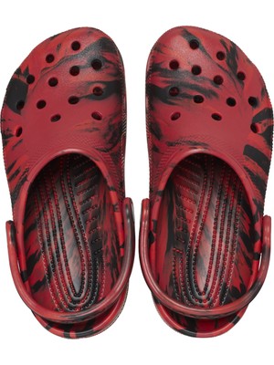 Crocs Classic Marbled Clog - Pepper/Black