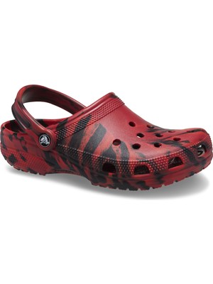 Crocs Classic Marbled Clog - Pepper/Black