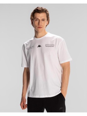 Kappa Authentıc Alvın Man Whıte T-Shırt 341R3HW-001