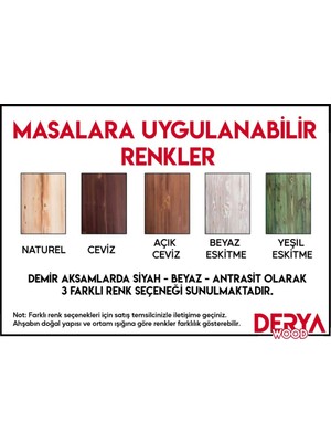 Deryawood  Ahşap Mutfak Masası