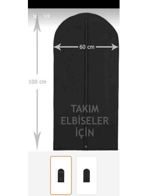 Cosar Takım elbise kılıfı 5 adet fermuarlı gamboç 60  cm  100  cm  giyim hurç