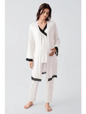 Artış 23102 3'lü Lohusa  Pijama Takımı