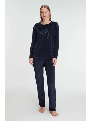 Aria's Closet Uzun Kol Sonbahar Kış Sezon Pijama Takımı