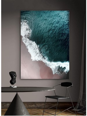 Limitless Design Deniz Manzaralı Dekoratif Hd Baskı Kanvas Tablo