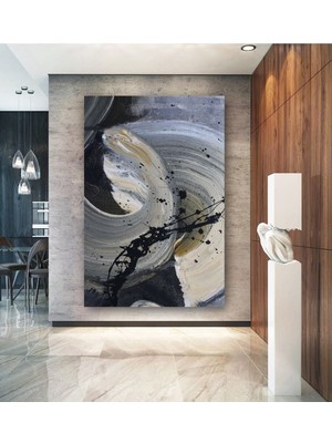 Limitless Design Modern Soyut Hd Baskı Kanvas Tablo Uyumlu