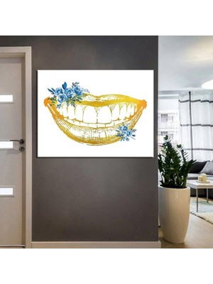 Limitless Design Ağız Ve Diş Sağlığı Polikliniği Tabloları Dekoratif Diş, Dekoratif Dişçi, Dişçi Dekorasyonu Dsc-103