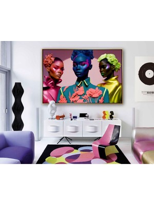 Limitless Design Özel Tasarım Hd Kalite Dekoratif Hd Baskı Kanvas Tablosu
