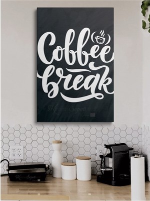 Limitless Design Cafe Caffe Cafeler Kahve Büfe Büfeler Için Abstract Trend Dekoratif Kanvas Canvas Tablo Tablolar