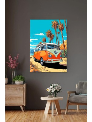 Limitless Design Özgün Tasarım Vosvos Hd Kalite Hd Baskı Kanvas Tablo Ev,Ofıs/0080-E