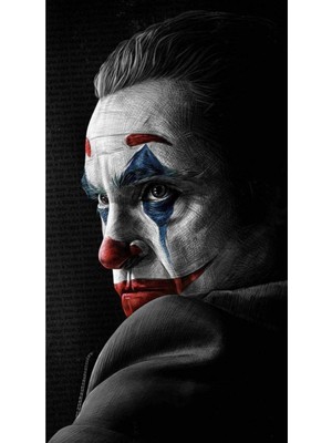 Limitless Design Dekoratif Joker Hd Baskı Kanvas Tablo