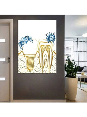 Limitless Design Ağız Ve Diş Sağlığı Polikliniği Tabloları Dekoratif Diş, Dekoratif Dişçi, Dişçi Dekorasyonu