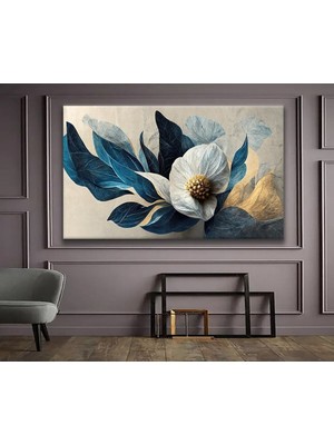 Limitless Design Soyut Cennnet Çiçeği Hd Baskı Kanvas Tablo