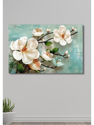 Limitless Design Inci Çiçeği Dekoratif Hd Baskı Kanvas Tablo - Salon Oturma Yatak Odası Antre Ofis Için Duvar Dekoru